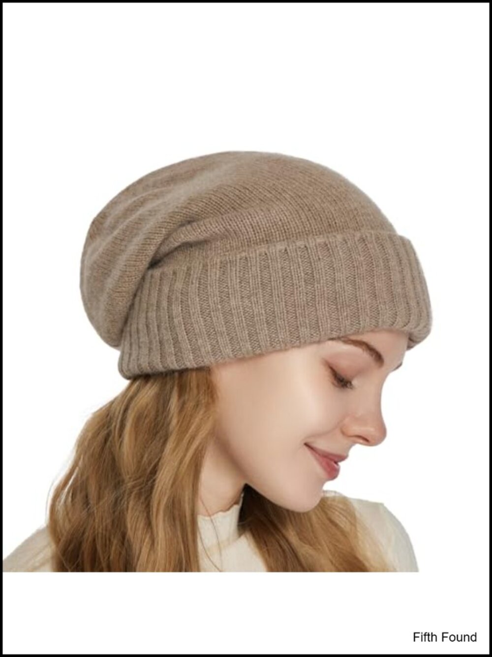 Satin Lined Beanie for Women Soft Satin Lining Slouchy Winter Hats